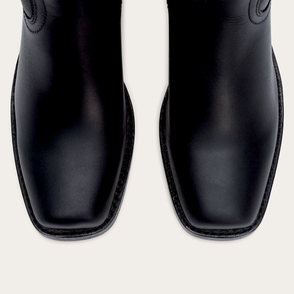 Frye 150th Anniversary Cavalry 12L Black Leather Casual Vintage Tall WesternBoot - Picture 3 of 15